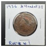 1836 Large Cent