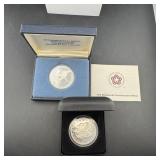 One 1975 Bicentennial Medal and Littleton Medal