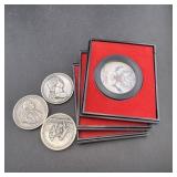 Three United States Mint Washington Medals