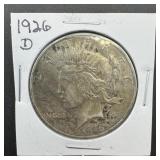 1926-B Peace Dollar