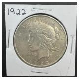1922 Silver Peace Dollar