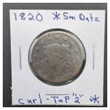 1820 Large Cent