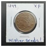 1849 Large Cent