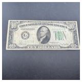 1934A $10 Green Seal