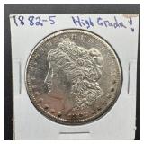 1882-S Morgan Silver Dollar