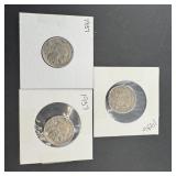 Two Buffalo Nickels: 1937 and 1937