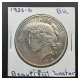 1923-D Silver Peace Dollar