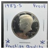 1983-S Kennedy Proof Half Dollar