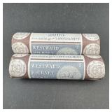 (Times 2) Two rolls of 2005 Westward Journey nicke