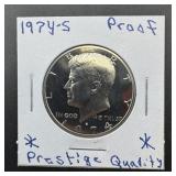 1974-S Kennedy Proof Half Dollar