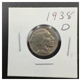 1938-D Buffalo Nickel
