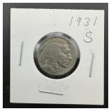 1 Buffalo Nickel - 1931