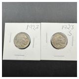 3 Buffalo Nickels -1925 and More