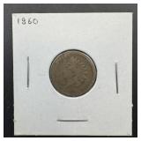 1860 Indian Head Cent