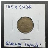 1858 Flying Eagle Cent