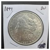 1897 Morgan Silver Dollar