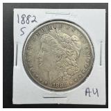 1882-S Morgan Silver Dollar