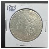 1883 Morgan Silver Dollar