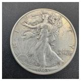 1943 Walking Liberty Silver Half Dollar