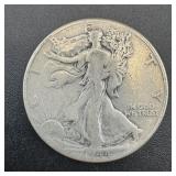 1944 Walking Liberty Silver Half Dollar