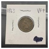 1863 Indian Head Cent