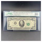 1969-b $20 Dollar Note Choice 58 Pq