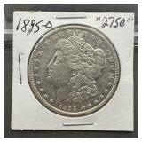 1895-O Higher Grade Morgan Silver Dollar