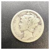 1938 Silver Mercury Dime
