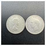 (2) Canadian Silver Dimes (1950 & 1959)