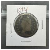 1814 Large Cent (Hole)