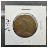 1834 Large Cent