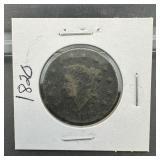 1820 Large Cent