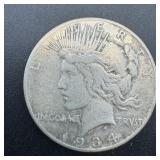 1934-S Peace Silver Dollar Key Date