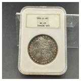 1900-O MS63Toner Morgan Silver Dollar,  Old Large