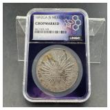 1892 GA Mexico 8 Reales Chopmarked