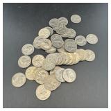 (47) Bicentennial Silver Washington Quarters