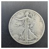 1929 Walking Liberty Silver Half Dollar