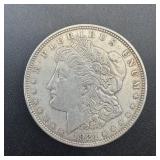 1921 Uncirculated Morgan Silver Dollar