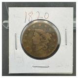 1820 Large Cent