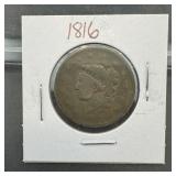1816 Large Cent