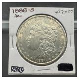 1888-s Morgan Silver Dollar, 657,000 Minted