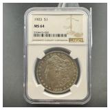 1903 Morgan Silver Dollar Ms64