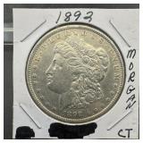 1892 Morgan Silver Dollar