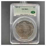 1901-o Cac Ms61 Morgan Silver Dollar