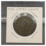 1816 Large Cent