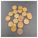 Large Lot of Wheat Pennies