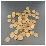 (70) 1960s Cent Pennies