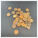 (49) 1982 Lincoln Memorial Cents Pennies