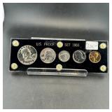 1955 Franklin Proof Set Capital Holder Rare