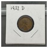 1922-D Wheat Cent